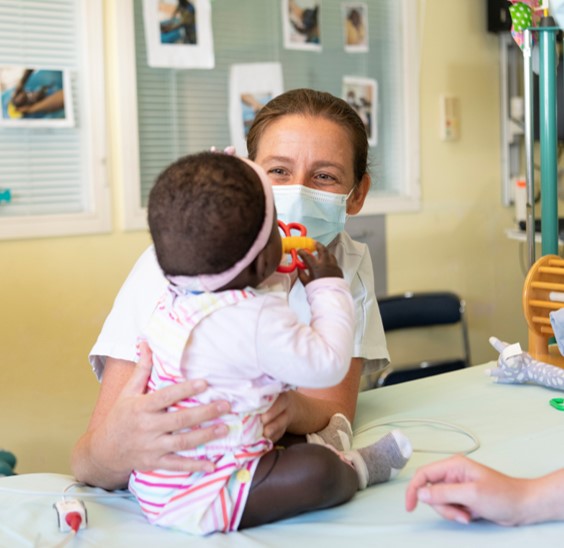 puéricultrice au CHU de Lille