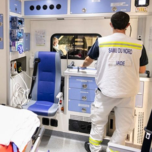ambulancier au CHU de Lille